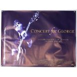 Concert for George (2003) 10 British Quad film posters, starring George Harrison from The Beatles,