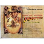 40+ British Quad film posters including Indiana Jones and The Last Crusade, Invasion of The Body