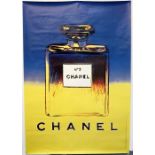 Chanel No. 5 (1997) French Andy Warhol designed poster in original unrestored condition, being one