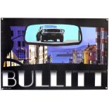 Bullitt (2014) Zoetrope Galleries limited edition art print, initialled by the artist Henry Villegas