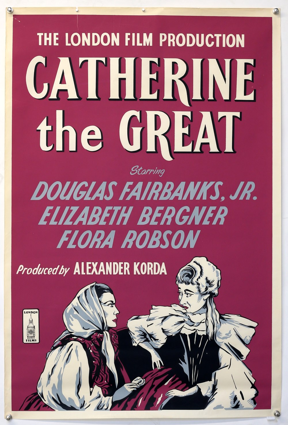 Catherine The Great - UK One Sheet film poster, rolled, 27 x 40 inches. - Image 2 of 2