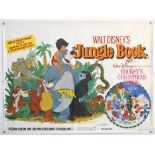 7 Disney British Quad film posters including The Jungle Book, Pinocchio two alternate, The