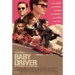 Edgar Wright (b. 1974) English director, screenwriter and producer. A poster for Baby Driver (