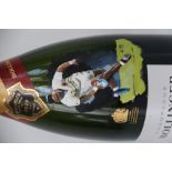 Sherree Valentine Daines - Bollinger Standard Champagne bottle hand painted by Sherree Valentine