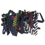 Collection of approx 28 ties of Naval interest including cravats.