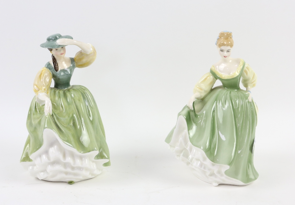 Collection of six Royal Doulton porcelain figures, to include Buttercup HN2309, Clarissa HN2345, - Image 2 of 3