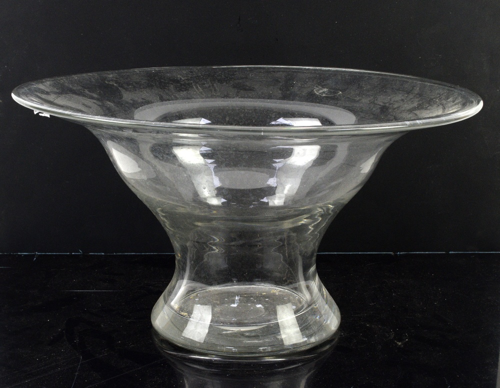 Glassware to include, cut glass bowls, decanters, vases, wine glass rinser, wine funnel, ( 1 - Image 6 of 6