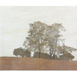 Phil Greenwood (British, b.1943) Artists Proof. Heath trees, signed in pencil, dated 78, 45cm x