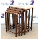 Nest of four tables - 64 x 52 cm (largest).