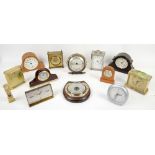 Collection of various clocks and a barometerSold on behalf of Princess Alice Hospice .