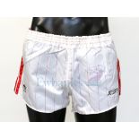 Manchester United 1985 F.A. Cup Final Adidas match worn shorts by Norman Whiteside on F.A. Cup final