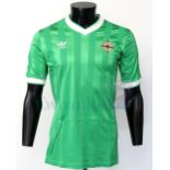 Northern Ireland (Irish Football Association) - Full Senior International Match worn short sleeve