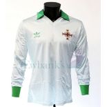 Northern Ireland (Irish Football Association) - Under 15 Match worn long sleeve shirt worn by Norman