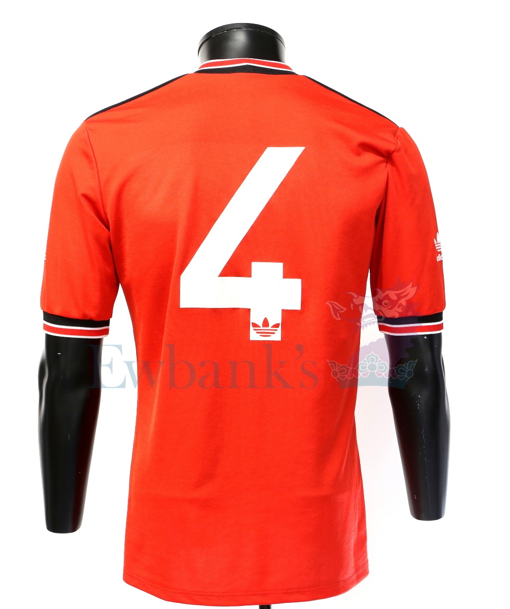 Manchester United 1985 F.A. Cup Final Adidas match worn shirt by Norman Whiteside in the F.A. Cup - Image 3 of 3