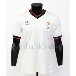 UPDATE - Manchester United 1983 Football League Cup Final Adidas match shirt made for Norman Whites