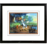 Hanna Barbera Productions. Tom and Jerry - Hand painted limited edition cel signed by Bill Hanna &