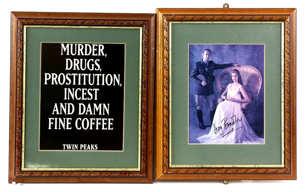 Collection of film, music and TV related memorabilia, to include 'Cat Woman', Twin Peaks Laura - Image 10 of 12