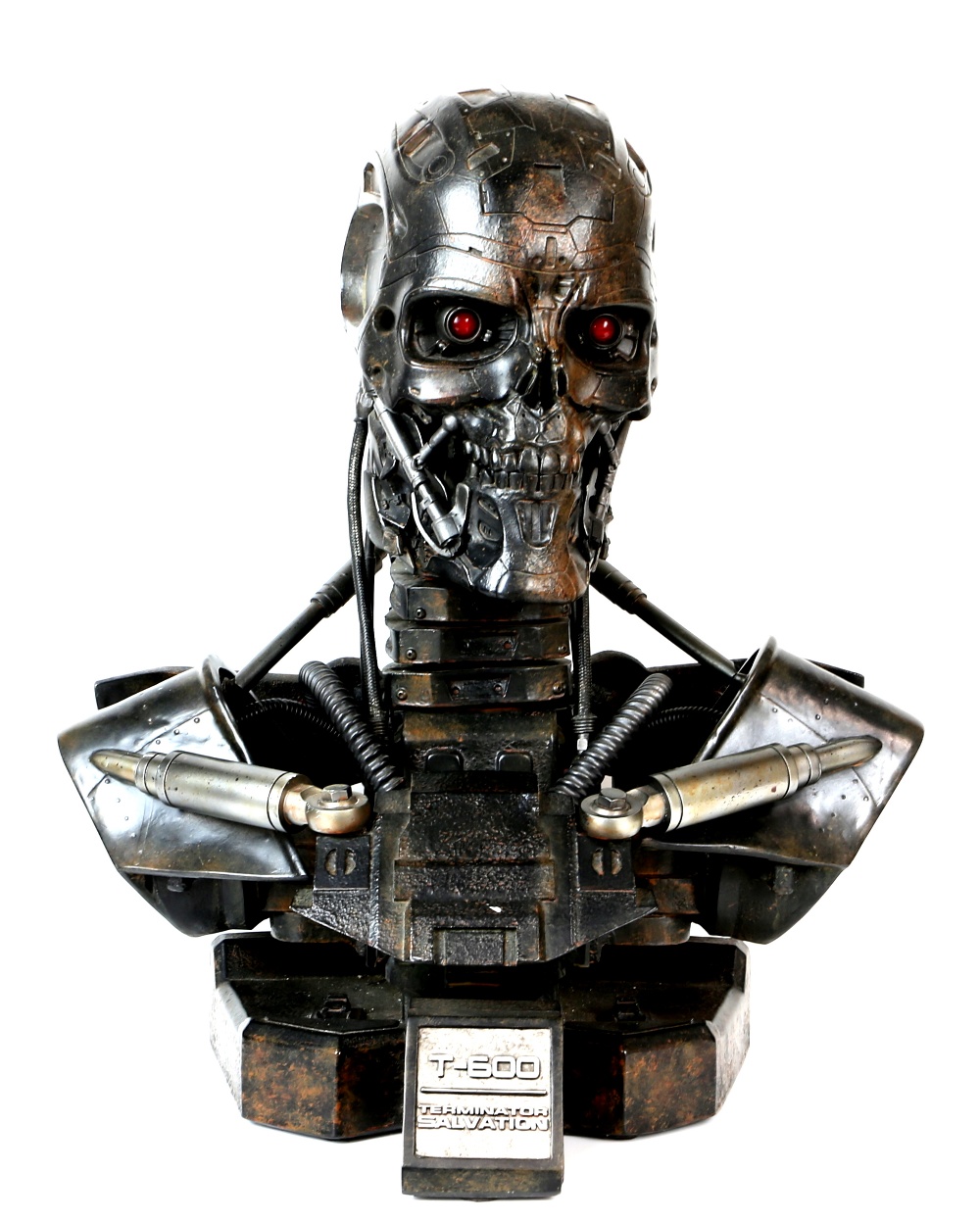 Sideshow Collectibles - T-600 Life-Size Bust from the blockbuster film, Terminator Salvation.