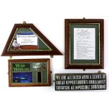 Collection of framed items to include scenes from 'War of the Worlds', tanks, star clusters and