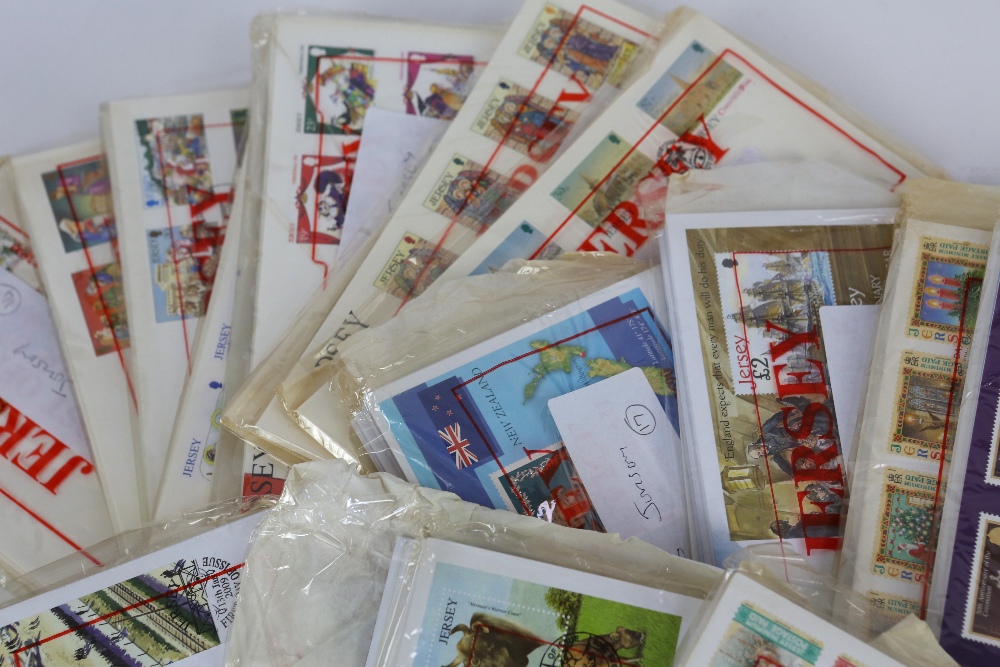 Two boxes of stamps, Great Britain and Jersey First Day Covers from 1965 - 2012(qty) - Image 5 of 6