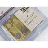 Blue Album, Great Britain Coin First Day Covers from 2008-2013 including several £5 Coins, 2009