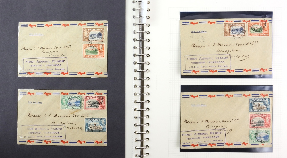 Stamp Collection mainly British West Indies in Albums(7) together with loose in packets with Antigua - Image 5 of 12