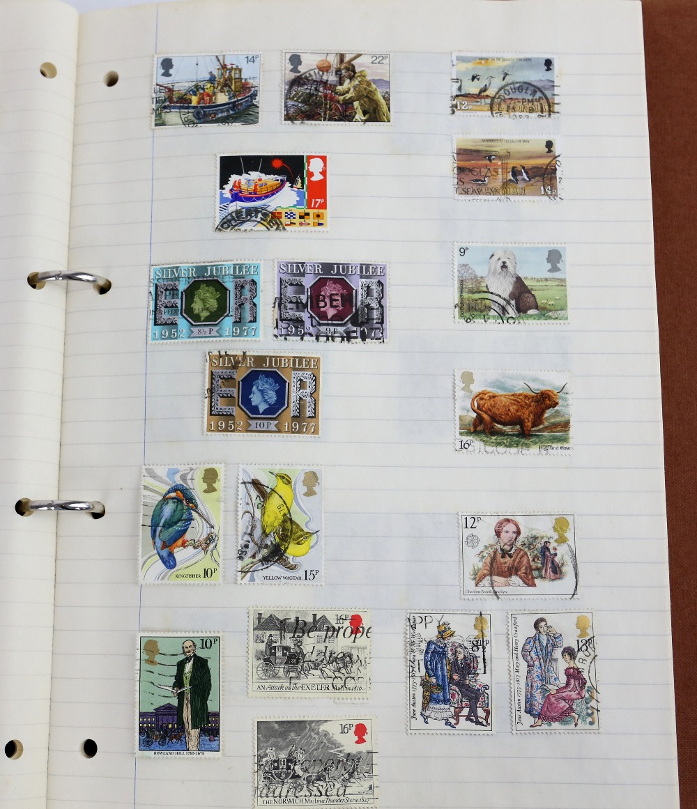 Album of World Stamps together with loose in envelopes, packets and various commercial - Image 5 of 13