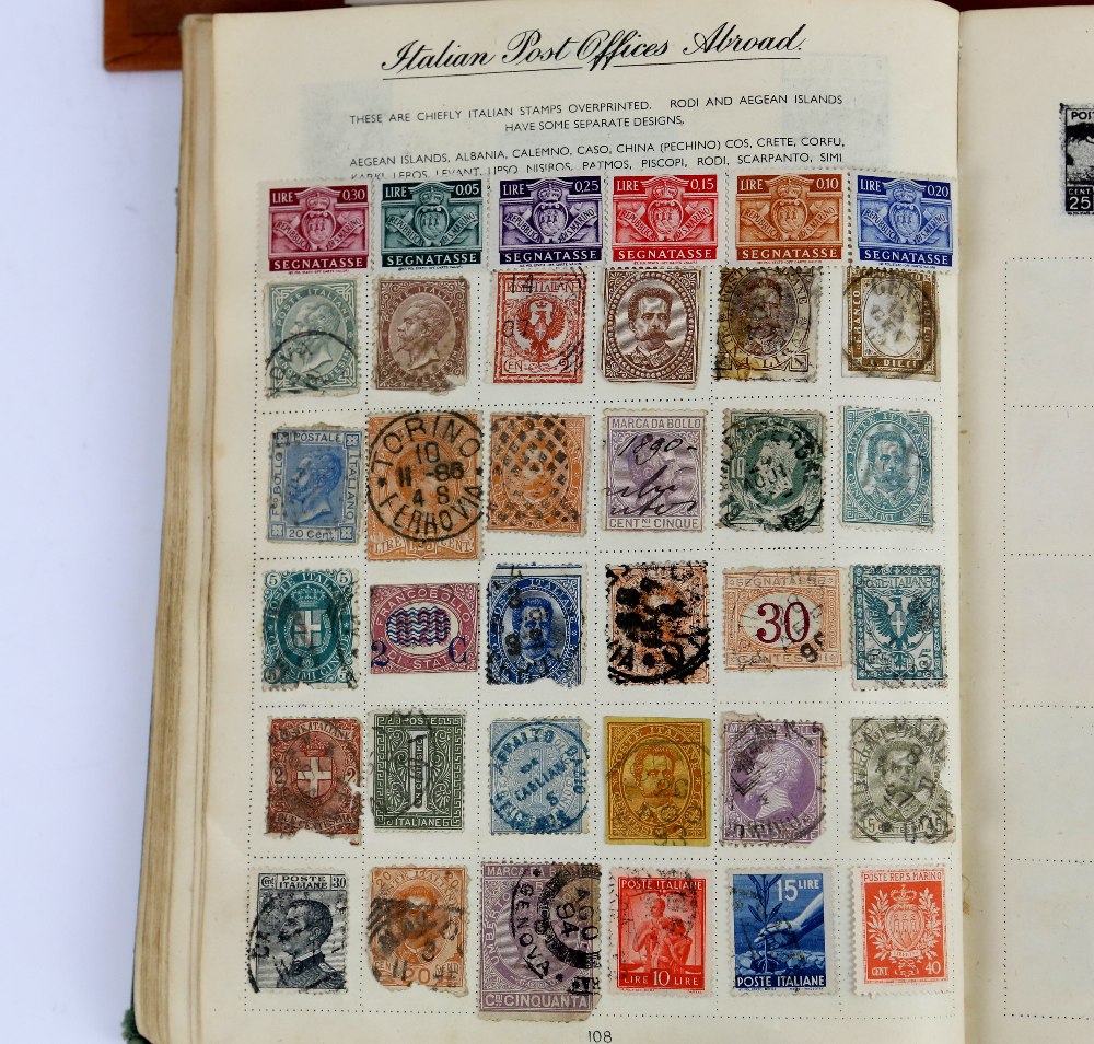 Album of World Stamps together with loose in envelopes, packets and various commercial - Image 3 of 13