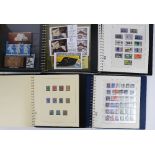 Great Britain Lindner Albums(6) 1840-1992 with 1d black used with faults, George V seahorses - 10