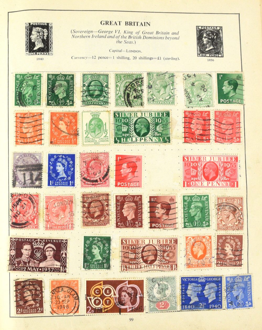 Stock books(5) with Collection of Russian Stamps from 1866 to Modern Mint and Used together with - Image 5 of 14