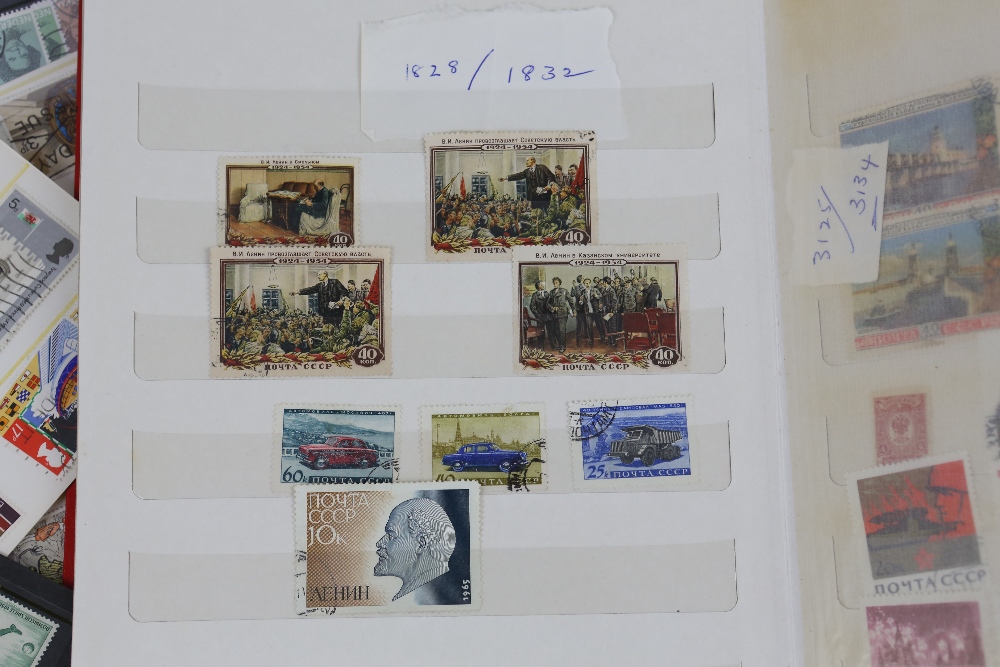 Various World Stamps in Albums and stock books with Great Britain, British Antarctic Territory, - Image 4 of 9