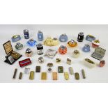 Collection of vintage petrol cigarette lighters, to include Imperator, Colibri, Ronson, Dupont and