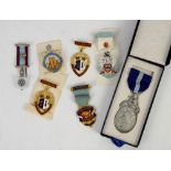Collection of masonic jewels mostly boxed by J. R. Gaunt, and Toye, Kenning & Spencer,