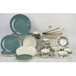 A quantity of Royal Doulton 'Spindrift' and 'Queenslace' dinner wares, along with some Royal