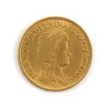 Netherlands 10 gulden gold 1912