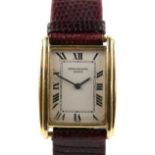 Patek Phillipe reference 4268 ladies wristwatch, in 18 ct yellow gold case, the two-body case with