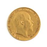 King Edward VII, 1903 Gold Half Sovereign