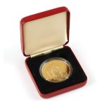 Tristan Da Cunha 50p Gold Proof Coin, Her Royal Highness the Princess Royal. With certificate