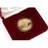 Royal Mint. The Queen Mother Centenary Year Gold Proof Crown £5 coin, 2000. Approx. 39.94 gms. In