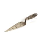 Trowel form silver bookmark by ALLD, Birmingham 1922