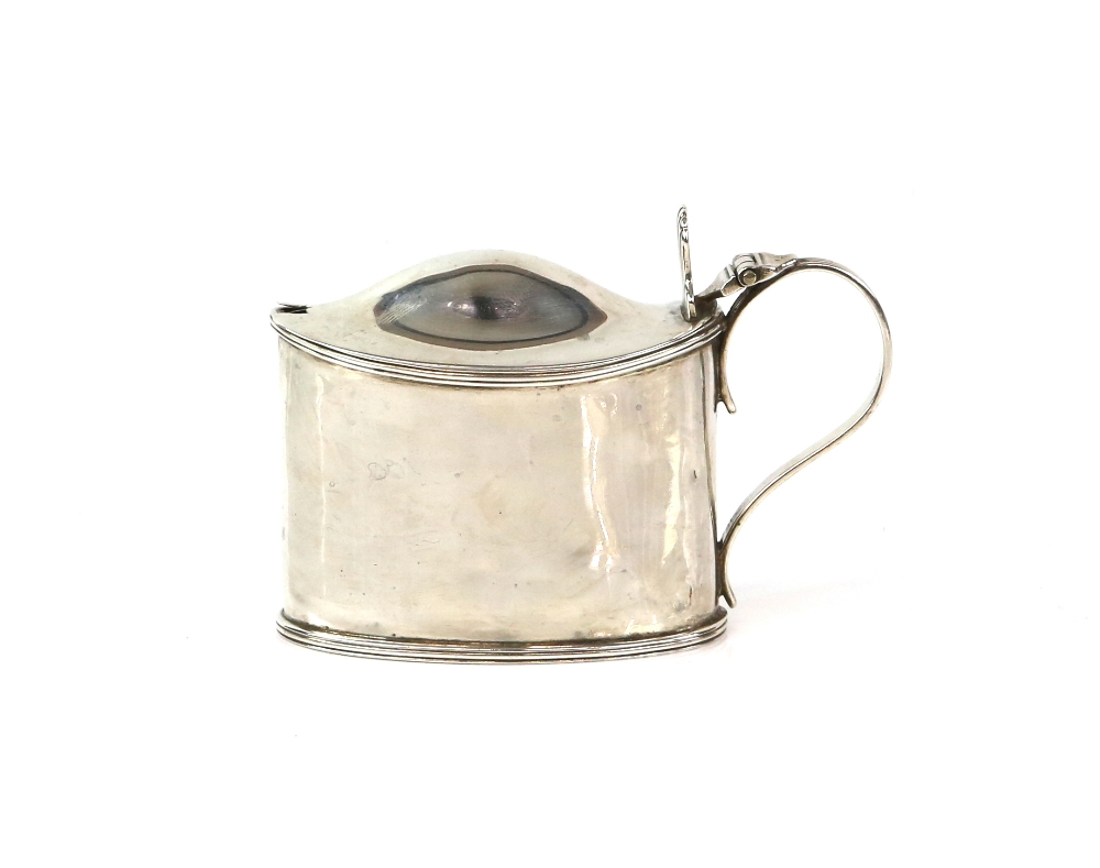 Group of silver items to include a George V cigarette box, Birmingham 1916, two toast racks, mustard - Image 8 of 36