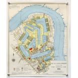 Hydrographic Office map 'Port of London Authority Plan of the Surrey Commercial Docks 1968', Based