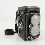 Vintage Rolleiflex DBP DBGM twin lens camera