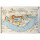 Hydrographic Office map 'Port of London Authority Plan of the London & St Katherine's Docks 1968',