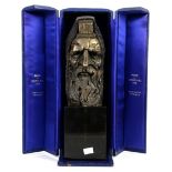 George Weil (b 1938) Moses, limited edition bronze in original case , 1973 39cm on stand
