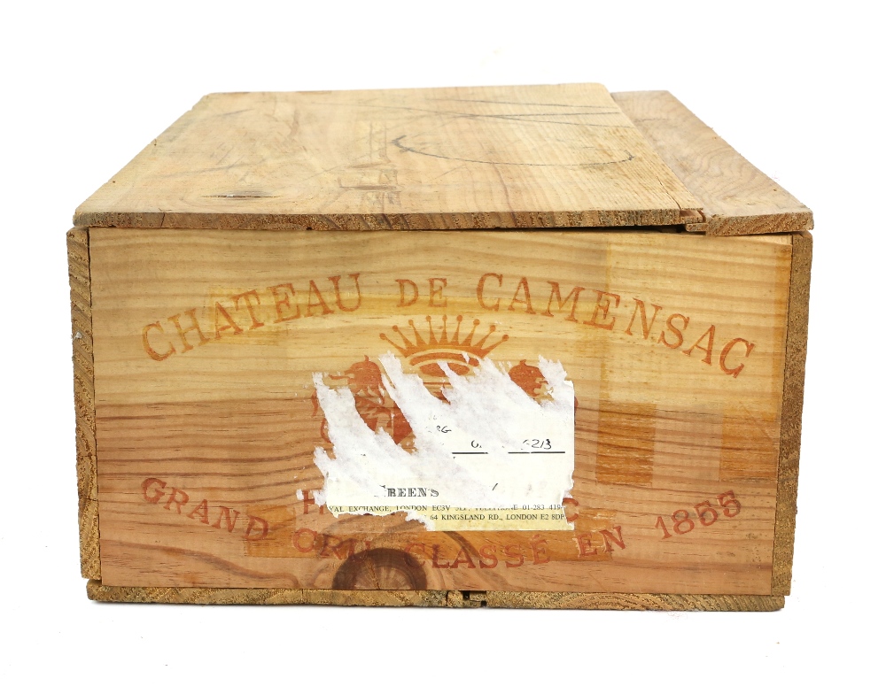 Eleven bottles of Chateau de Camensac appellation Haut-Medoc red wine, 1970 vintage. In original - Image 5 of 5