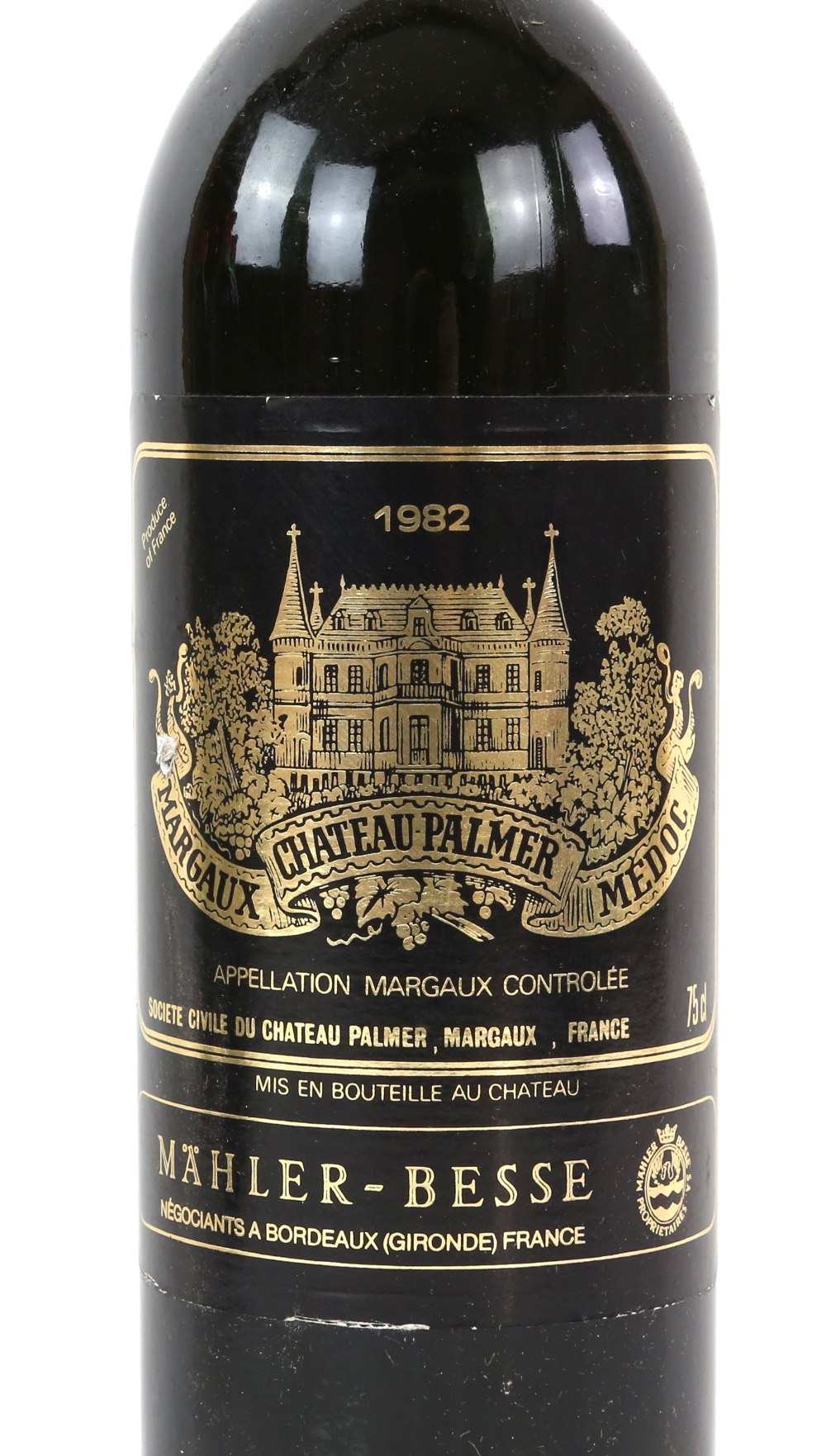 Four bottles of Chateau Palmer Margaux 1982 vintage Bordeaux red wine, Mahler-Besse (4) - Image 2 of 4