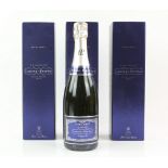 Three boxed bottles of Laurent-Perrier Ultra Brut Champagne, 750ml, bought by the vendor approx.