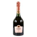 One bottle of Comtes de Champagne, Tattinger, Rose Champagne, 2006 vintage