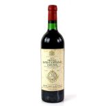 One botttle of Chateau Boyd-Cantenac Margaux red wine, 1975 vintage